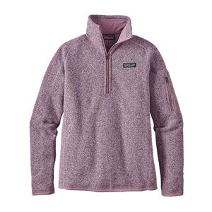 Patagonia Lavender Quarter-Zip Fleece Size M